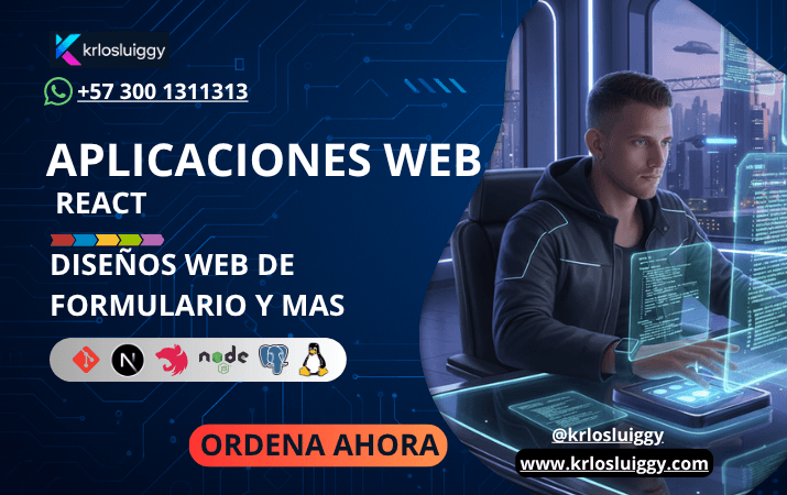 Captura de pantalla del proyecto Proyectos Full Stack - Desarrollos nuevos involucrado desde la toma de requerimientos hasta la entrega como desarrollador f